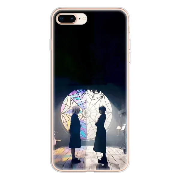 Чехол с принтом «Уэнздей и Инид» для iPhone 8 Plus