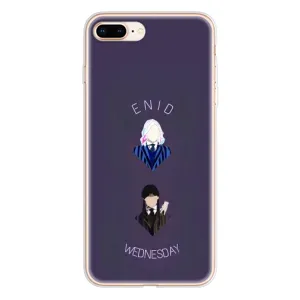 Чехлы Венсдей на iPhone 8 Plus Уэнсдей (AlphaPrint) (Уэнздей и подруга)