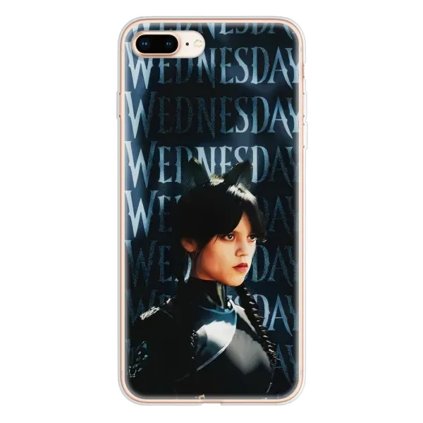 Чехол с принтом «Уэнздей кошка» для iPhone 8 Plus