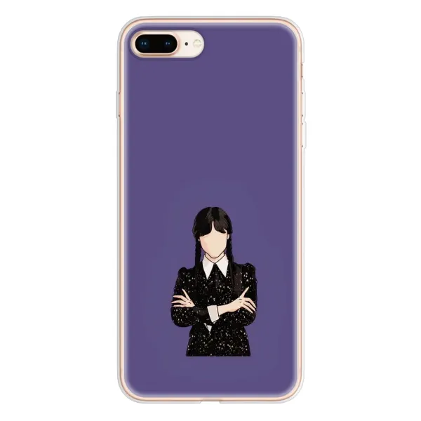 Чехол с принтом «Уэнздей в черном» для iPhone 8 Plus