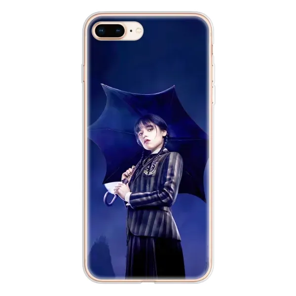 Чехол с принтом «Уэнздей с зонтом» для iPhone 8 Plus