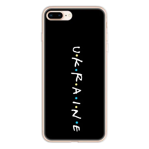 Чехол с принтом «UKRAINE» для iPhone 8 Plus
