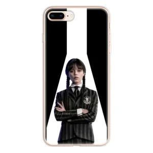 Чехлы Венсдей на iPhone 8 Plus Уэнсдей (AlphaPrint) (W-Wednesday)