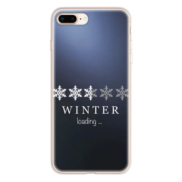 Чехол с принтом «Winter loading» для iPhone 8 Plus