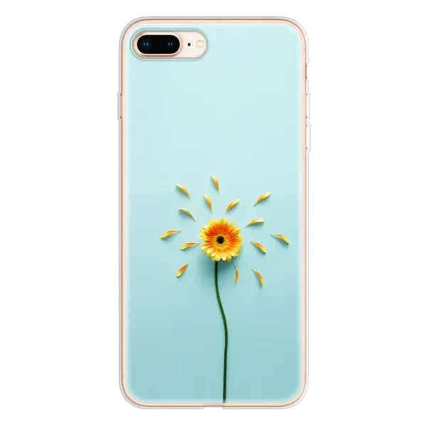 Чохол з принтом «Жовта квітка» для iPhone 8 Plus