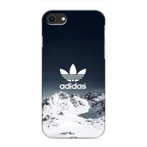 Чехлы Адидас для iPhone SE (2020) (AlphaPrint) (Адидас в горах)
