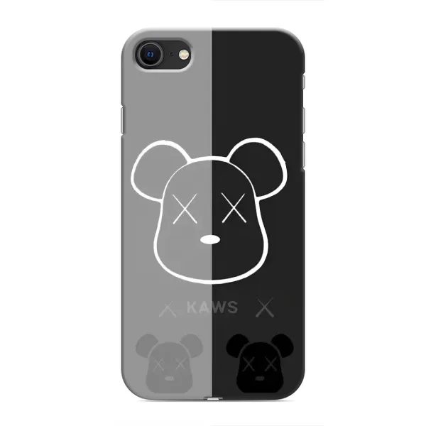 Чехол с принтом «БеарБрик глаза» для iPhone SE (2020)