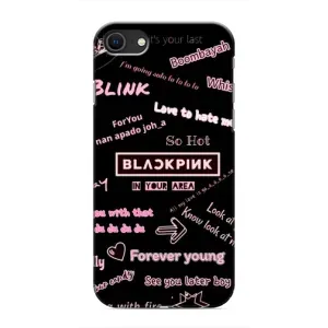 Чехол с музыкальной группой для iPhone SE (2020) (BLACKPINK)