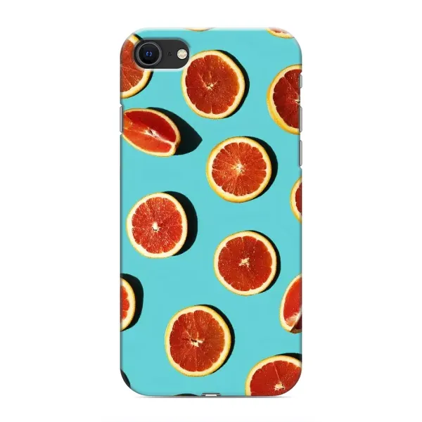 Чехол с принтом «Грейпфрут» для iPhone SE (2020)