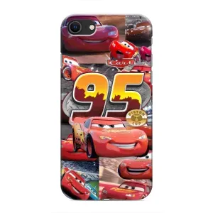 Силіконовий чохол Маквін для iPhone SE (2020) (Колаж Блискавка Маквін)