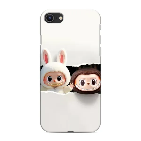 Чехол с принтом «Лабубу» для iPhone SE (2020)