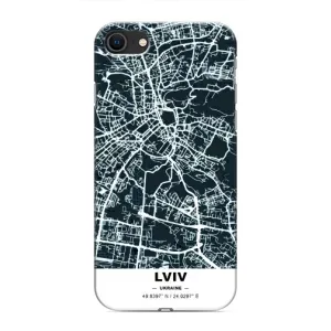 Чехлы для Айфон СЕ (2020) Города Украины (Львов)