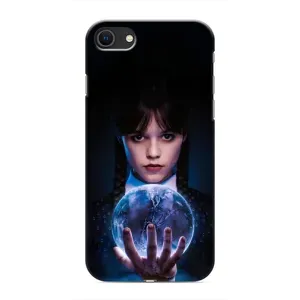 Чехол с дизайном Венздей 2 на iPhone SE (2020) (Магическая сфера Уэнздей)