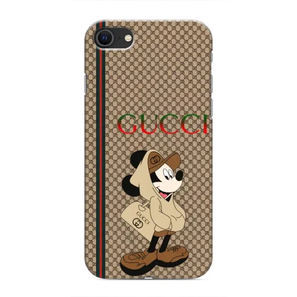 Чехол с принтом «Mickey GUCCI» для iPhone SE (2020)