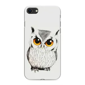 Чохол з пташками на iPhone SE (2020) (VPrint) (Мила Сова)