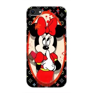 Чехол Disney Mouse iPhone SE (2020) (PREMIUMPrint) (Минни Маус ЛВ)
