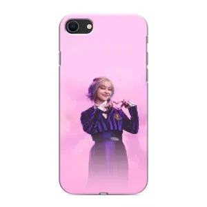 Чехол с дизайном Венздей 2 на iPhone SE (2020) (Яркая Энид Уэнздей)
