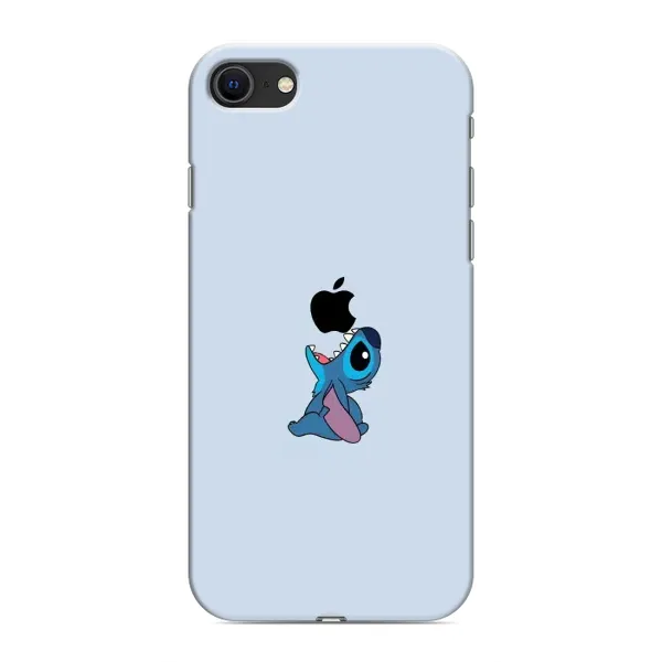 Чехол с принтом «Stitch apple» для iPhone SE (2020) Чехол с принтом «Stitch apple» для iPhone SE (2020)
