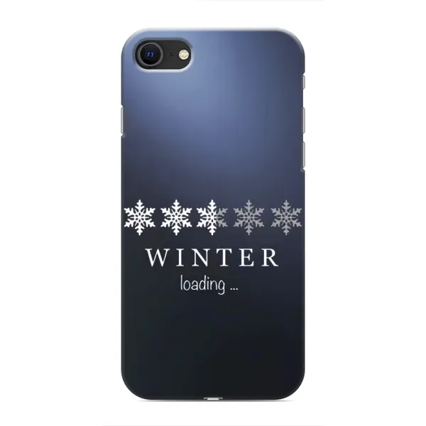 Чехол с принтом «Winter loading» для iPhone SE (2020) Чехол с принтом «Winter loading» для iPhone SE (2020)