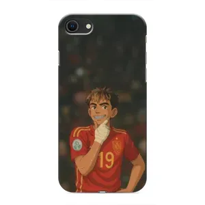 Чохол з футболістом Ламін Ямаль iPhone SE (2020) (Ямаль аніме)