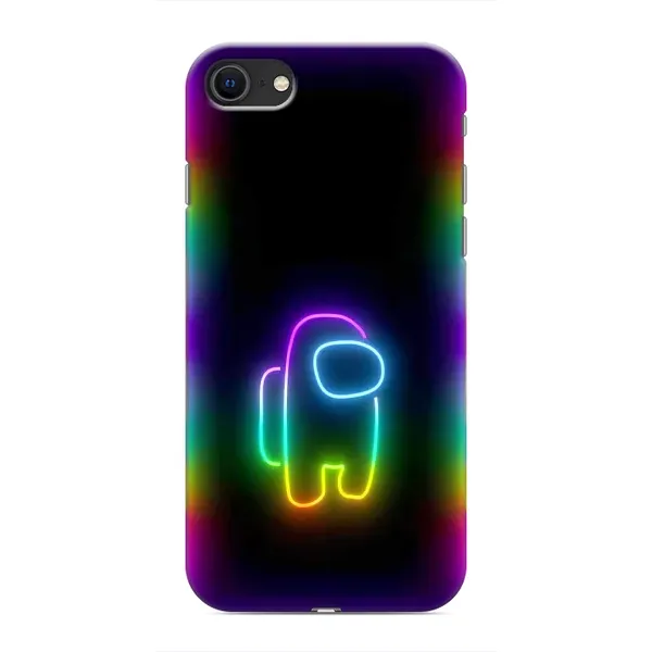 Чехол с принтом «Яркий скин» для iPhone SE (2020)