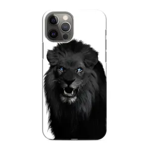 Чохли з картинкою животних iPhone 11 Pro Max (Чорний ЛЕВ)