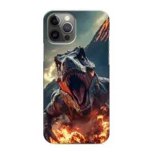 Чохол з картинкою 'Хижаки' для iPhone 11 Pro Max (Вогняний динозавр)