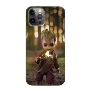 Чехол МАРВЕЛ для Айфон 11 Про Макс (AlphaPrint) (I am Groot)