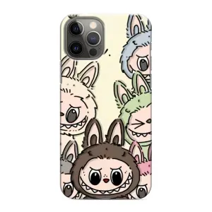 Чохол з Лабубу на iPhone 11 Pro Max (Золота мавпа Bored Ape)