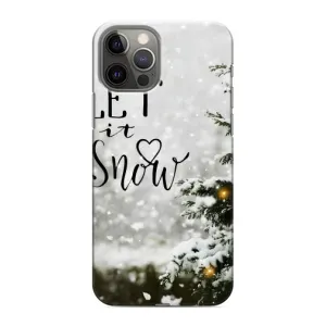 Новорічні, Святкові Чохли для iPhone 11 Pro Max - 2024 год (Let it snow)