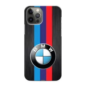 Чехол для Айфон 11 Про Макс - с принтом БМВ (AlphaPrint) (Лого BMW)