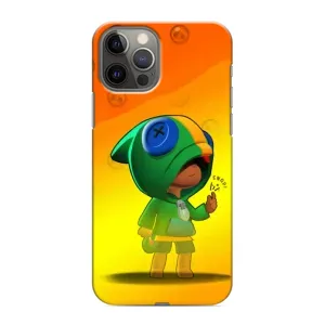 Чехол для iPhone 11 Pro Max Бравл Старс (VPrint) (Мальчик Леон)