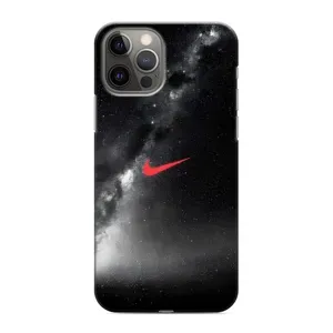 Чехол для iPhone 11 Pro Max - с принтом Найк (AlphaPrint) (Найк красный)
