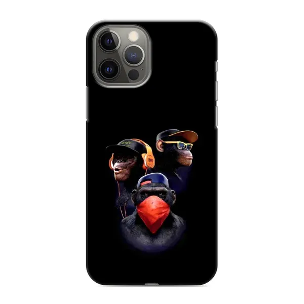 Чохол з принтом «Три мавпи» для iPhone 11 Pro Max Чохол з принтом «Три мавпи» для iPhone 11 Pro Max