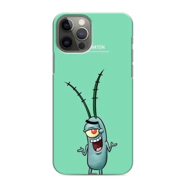Чохол з принтом «Персонаж Планктон» для iPhone 11 Pro Max