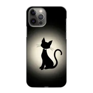 Чехол с принтом для iPhone 11 Pro Max (AlphaPrint) Модные коты (Силуэт котика)