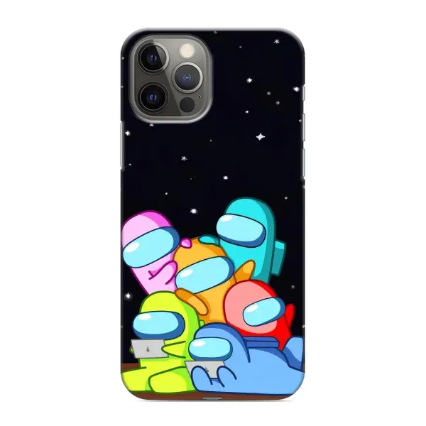 Чохол з принтом «Скіни в космосі» для iPhone 11 Pro Max
