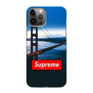 Чехол для iPhone 11 Pro Max с картинкой Supreme (AlphaPrint) (Стиль Supreme)