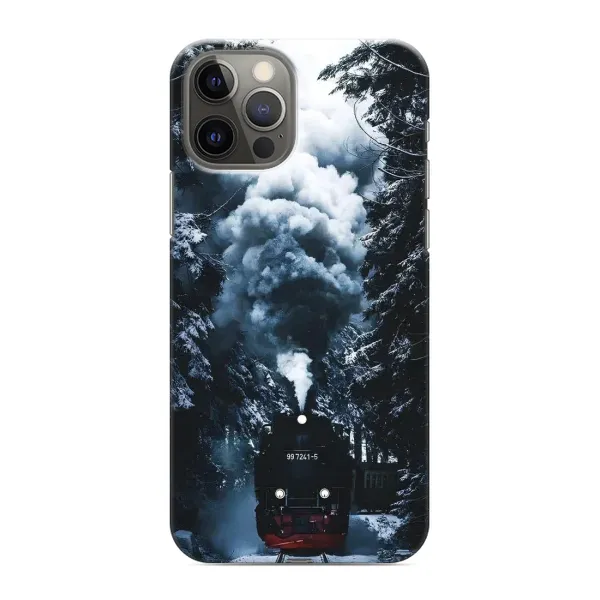 Чехол с принтом «Зимний поезд» для iPhone 11 Pro Max Чехол с принтом «Зимний поезд» для iPhone 11 Pro Max