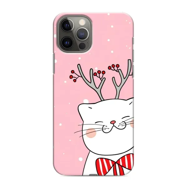 Чохол з принтом «Зимовий кіт» для iPhone 11 Pro Max