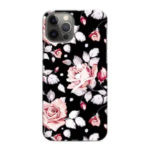 Чохли з квітами для iPhone 11 Pro (VPrint) (Квіти на чорному)