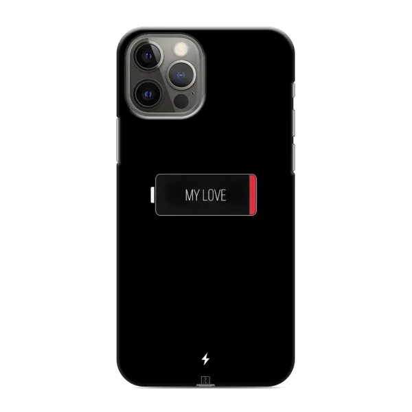 Чохол з принтом «Love battery» для iPhone 11 Pro
