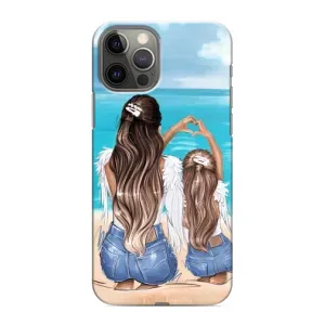 Чохол з друком для iPhone 11 Pro - (Мама з дитинкою) (AlphaPrint) (Мама з донькою)