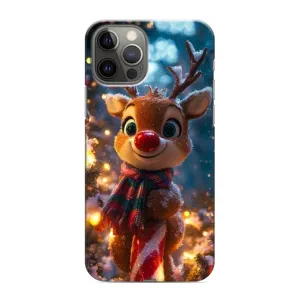 Яскравий чохол для iPhone 11 Pro з Зимові Оленята (Олень з шарфом)