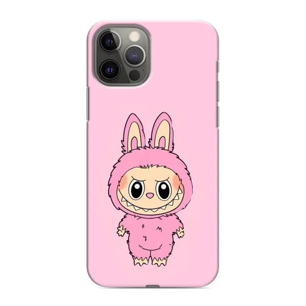 Чехол с принтом «Розовый Лабубу» для iPhone 11 Pro