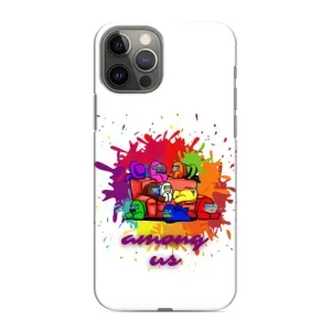 Чохли Амонг Ас для iPhone 11 Pro (AlphaPrint) (Яскравий АмонгАс)