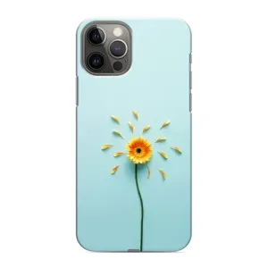 Чохли з квітами для iPhone 11 Pro (VPrint) (Жовта квітка)