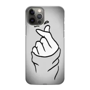 Чохол з принтом для iPhone 11 Pro (AlphaPrint - Знак сердечка) (Значок Love)