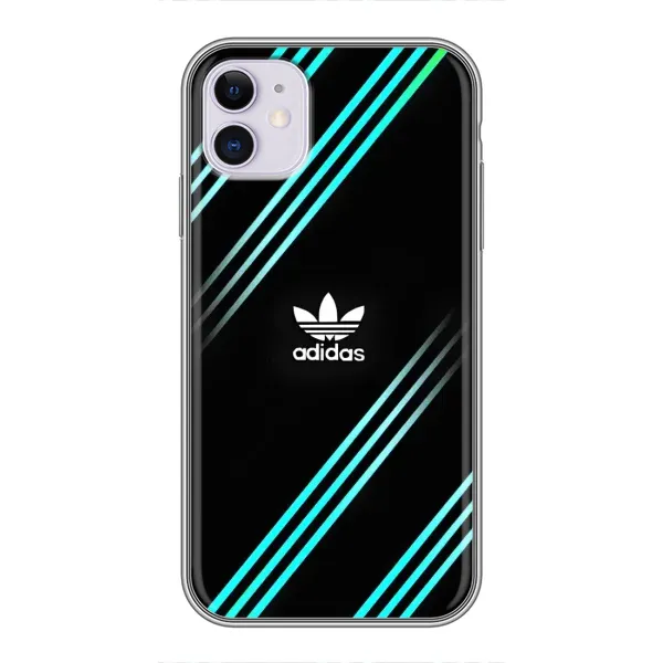 Чехол с принтом «Адидас с полосами» для iPhone 11