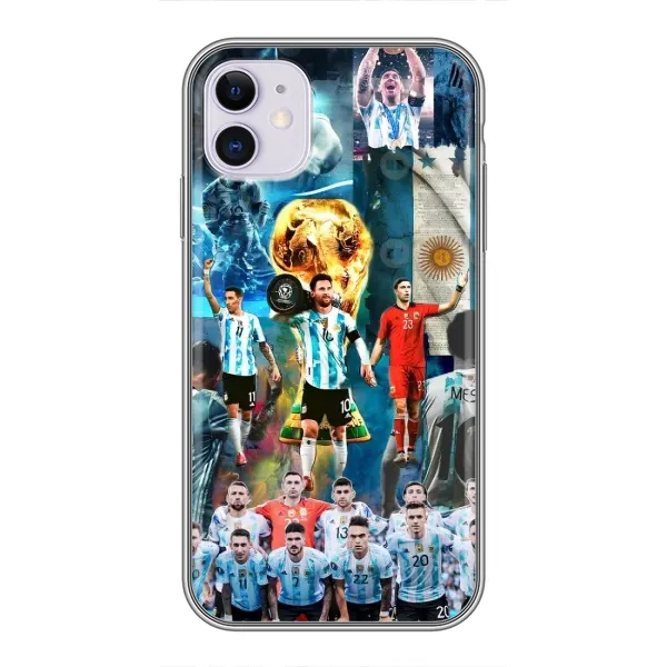 Чехол с принтом «Аргентина Месси» для iPhone 11 Чехол с принтом «Аргентина Месси» для iPhone 11